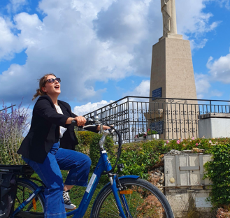 balade à vélo dans les vignobles de Champagne