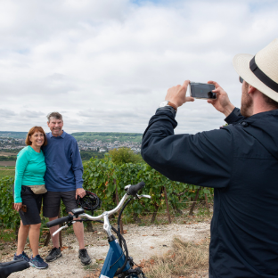 journée complète privée en vélo électrique Champagne